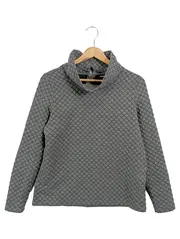 Vorschaubild 1 von TAIFUN Damen Pullover Grau Einheitsgröße Casual Rollkragen Reißverschluss