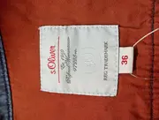 Vorschaubild 4 von Damen Blusenkleid Gr. 36/S Jeanskleid Baumwolle Blau Casual