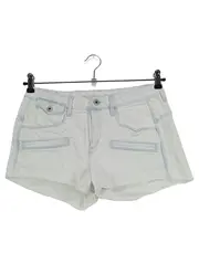 Vorschaubild 1 von Damen Jeans Shorts W27 Weiß Streetwear Casual Denim Kurze Hose