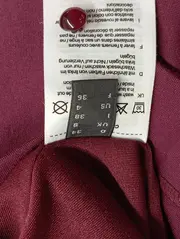 Vorschaubild 4 von Damen Freizeitkleid Gr. 34/XS Lila Elegant Rüschen Nieten Minikleid