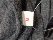 Vorschaubild 4 von Damen Strickjacke 3/4 Arm Grau Gr. 38 Meliert Oversized