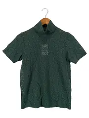 Vorschaubild 1 von Damen T-Shirt Gr. 42/L Grün Spitze Feminin Vintage