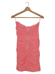 Vorschaubild 2 von festliches Kleid Damen 36/S Rosa Elegant Bohemian Pailletten