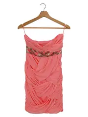 Vorschaubild 1 von festliches Kleid Damen 36/S Rosa Elegant Bohemian Pailletten