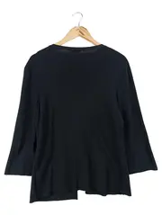 Vorschaubild 2 von Damen Strickjacke Gr. 40/M Schwarz Klassisch Elegant