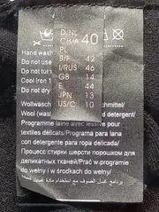 Vorschaubild 4 von Damen Strickjacke Gr. 40/M Schwarz Klassisch Elegant
