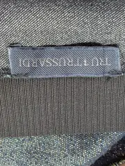 Vorschaubild 3 von Minirock Damen 38/M Blau Elegant Luxuriös Reißverschluss Metallic