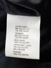 Vorschaubild 4 von BENNY Damen Winterjacke Gr. 36/S Schwarz Elegant Klassisch Gesteppt