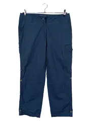 Vorschaubild 1 von Damen Outdoorhose Gr. 42 Blau Baumwolle Cargo Freizeit Sport