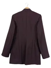 Vorschaubild 2 von Damen Leichte Jacke Gr. 42/XL Lila Elegant Business Polyester