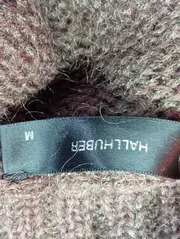 Vorschaubild 3 von Damen Pullover Gr. 38/M Braun Mohair Zopfstrick Rollkragen