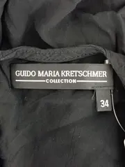 Vorschaubild 3 von Damen Bluse Gr. 34/XS Schwarz Elegant Klassisch