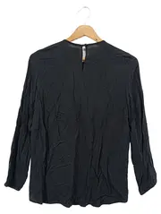 Vorschaubild 2 von Damen Bluse Gr. 34/XS Schwarz Elegant Klassisch