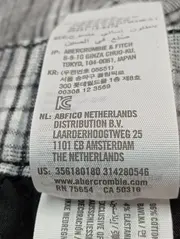 Vorschaubild 4 von Damen Stoffhose S W28/36 Grau Kariert