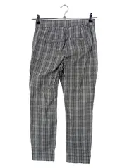 Vorschaubild 2 von Damen Stoffhose S W28/36 Grau Kariert