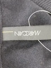 Vorschaubild 3 von Strickkleid Damen Wolle Blau Gr. 40 L Langarm Winter Taschen Elegant