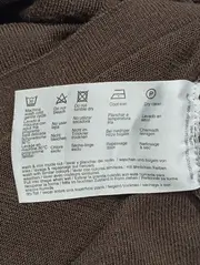 Vorschaubild 5 von Damen Pullover Rollkragen Gr. 38/M Braun Klassisch Elegant