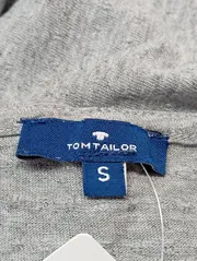 Vorschaubild 3 von Damen Langarmshirt Basic Grau Gr. 36/S Baumwolle 3/4-Arm