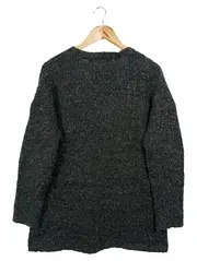 Vorschaubild 2 von Damen Strickjacke Cardigan Grau Gr. 40/L Casual