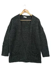 Vorschaubild 1 von Damen Strickjacke Cardigan Grau Gr. 40/L Casual