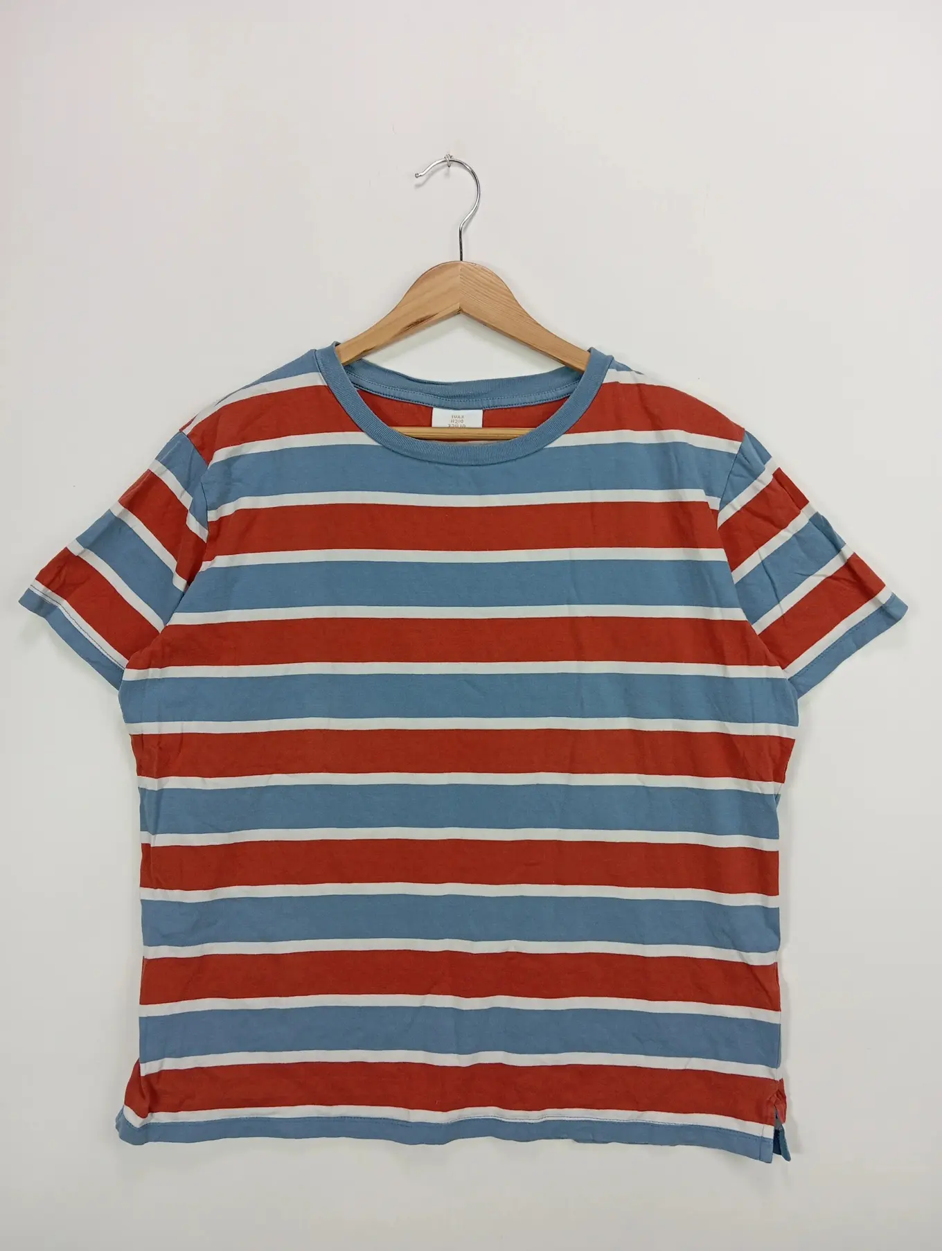 KAUF DICH GLÜCKLICH Herren T-Shirt Gestreift Mehrfarbig Gr. 52;XL