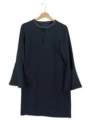 Vorschaubild 1 von Etuikleid Damen Gr. 36/S Schwarz Elegant Business Cut-Out