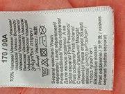 Vorschaubild 4 von Damen Bluse Orange Gr. 36/S Casual Langarm Viskose Henley