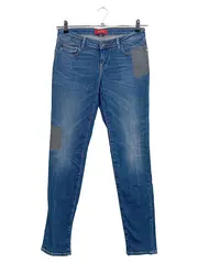 Vorschaubild 1 von Damen Jeans Wide Fit W27/36 S Blau Casual Baumwolle