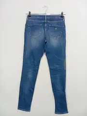 Vorschaubild 3 von Damen Jeans Wide Fit W27/36 S Blau Casual Baumwolle