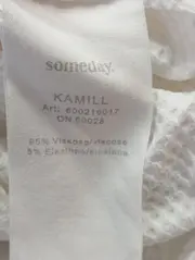 Vorschaubild 4 von Damen Pullover Gr. 36/S Weiß Casual Basic Viskose 3/4-Arm