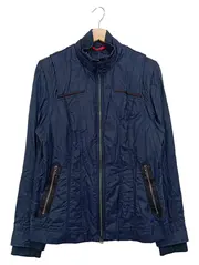 Vorschaubild 1 von Damen Leichte Jacke Gr. 40/M Blau Polyamid Casual Streetwear