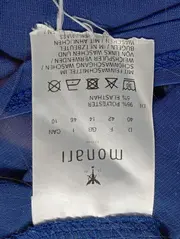 Vorschaubild 4 von Damen Blusenkleid Gr. 40/L Blau Elegant Rüschen Tunikakleid