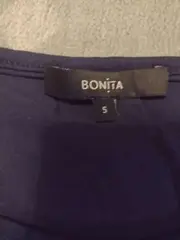 Vorschaubild 3 von Damen Sweatshirt Blau Gr. 36/S Klassisch Elegant Viskose Langarm