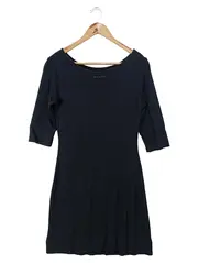 Vorschaubild 2 von MARC O POLO Damen Freizeitkleid Gr. 38/M Grau Viskose Elegant