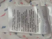 Vorschaubild 5 von Damen Nachthemd Gr. 50/52 Weiß Grafisch 3/4 Arm Viskose