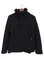 Vorschaubild 1 von Damen Felljacke Gr. 38/M Schwarz Elegant Klassisch