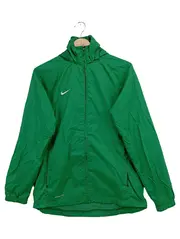Vorschaubild 1 von Windjacke Kinder Gr. 158 Grün Sportlich Outdoor Kapuze Reißverschluss
