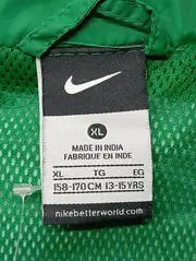 Vorschaubild 3 von Windjacke Kinder Gr. 158 Grün Sportlich Outdoor Kapuze Reißverschluss