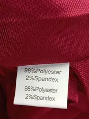 Vorschaubild 4 von Damen Midirock Rot 42/XL Elegant Faltenrock Polyester