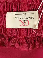 Vorschaubild 3 von Damen Midirock Rot 42/XL Elegant Faltenrock Polyester