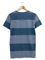 Vorschaubild 2 von Herren T-Shirt Gr. 48/M Blau Gestreift Casual Kurzarm