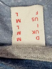 Vorschaubild 4 von Herren T-Shirt Gr. 48/M Blau Gestreift Casual Kurzarm