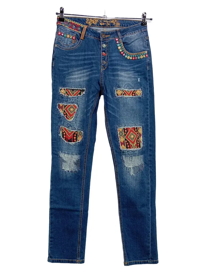DESIGUAL Destroyed Jeans Bild 1