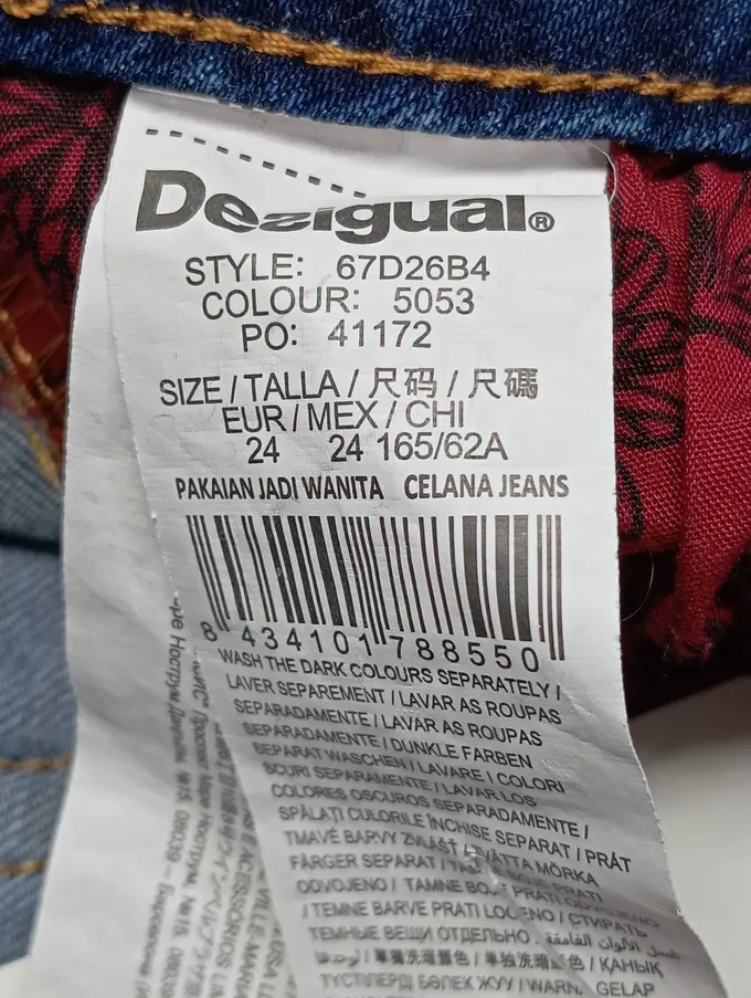 DESIGUAL Destroyed Jeans Bild 3