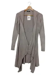 Vorschaubild 1 von Damen Strickjacke Grau Gr. 36/S Klassisch Elegant