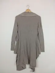 Vorschaubild 3 von Damen Strickjacke Grau Gr. 36/S Klassisch Elegant