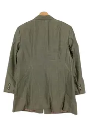 Vorschaubild 2 von Damen Blazer Gr. 42/L Klassisch Elegant Grün