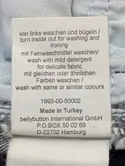 Vorschaubild 5 von Damen Umstandshose Jeans Gr. 36 S Blau Casual