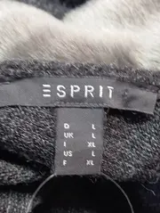 Vorschaubild 3 von Damen Freizeitkleid Grau mit Fellkragen Gr. 40/L