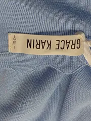 Vorschaubild 3 von Damen Strickjacke Blau 44/XXL Elegant Vintage Klassisch Cardigan